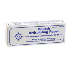 Bausch Articulating paper BK 05